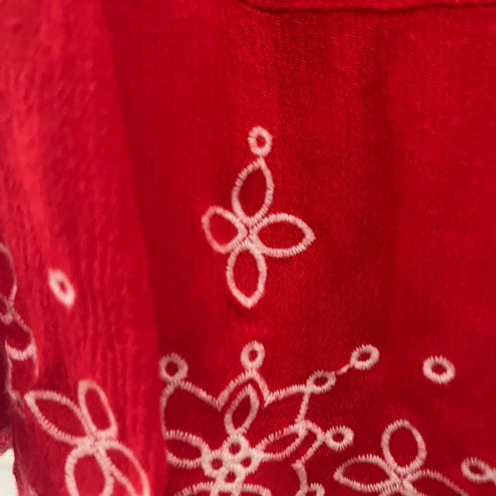 Red Off-the-shoulder Lulu’s Dress - Picture 5 of 5